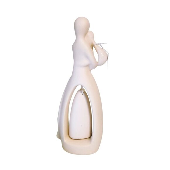 Enesco Ever Love Bride and Groom Wedding Topper Bell Bisque Porcelain 2006 - Picture 5 of 7